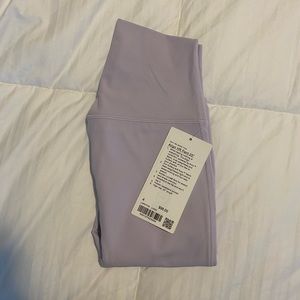 NWT lavender dew align 25” leggings
